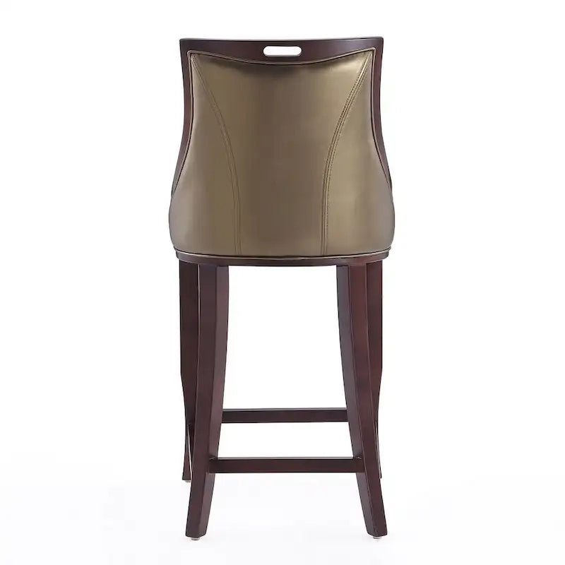 Tabouret de bar en bois de hêtre et noyer de 104 cm (lot de 3)