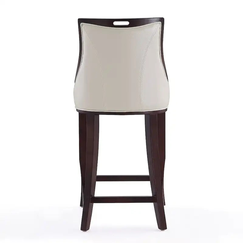 Tabouret de bar en bois de hêtre et noyer de 104 cm (lot de 3)