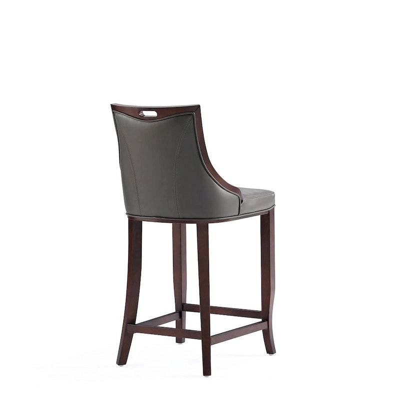Tabouret de bar en bois de hêtre et noyer de 104 cm (lot de 3)