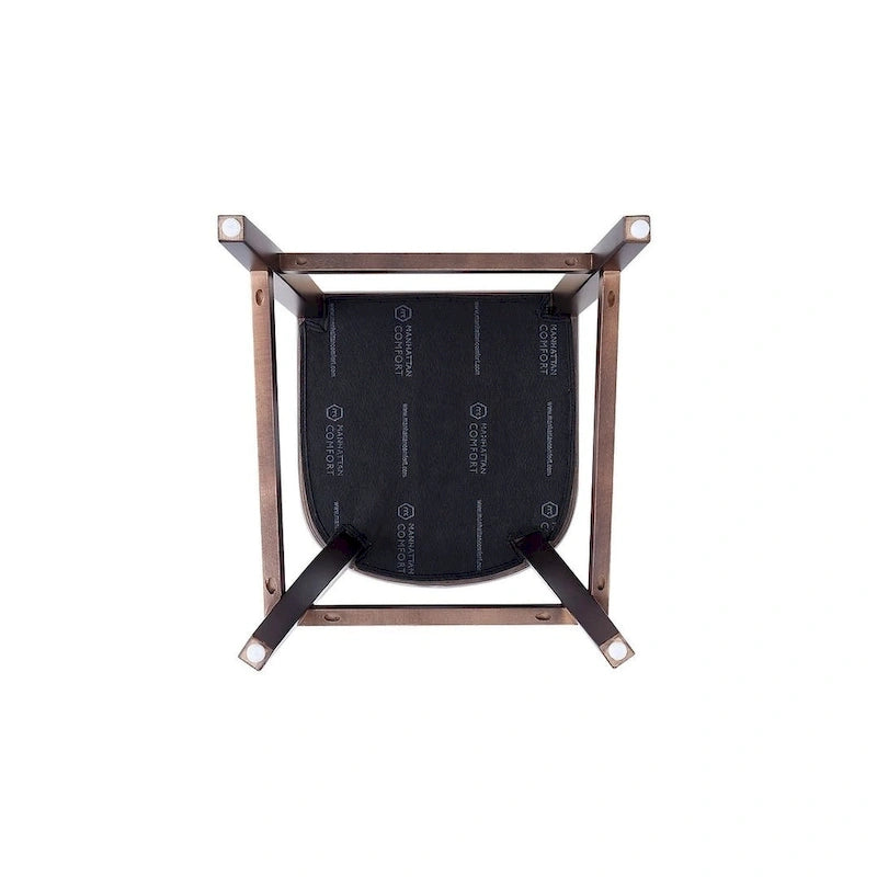 Tabouret de bar en bois de hêtre et noyer de 104 cm (lot de 3)