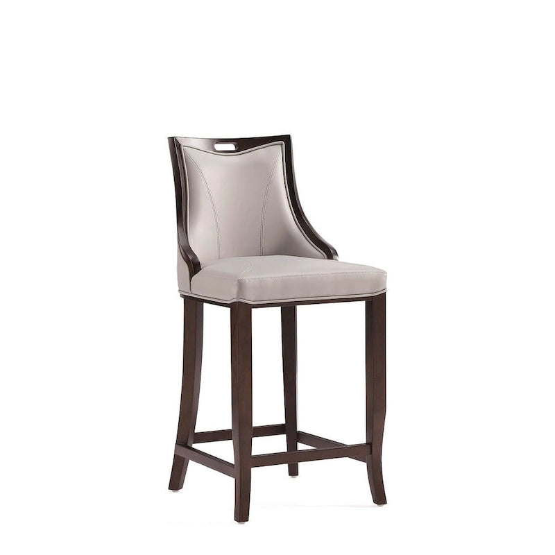 Tabouret de bar en bois de hêtre et noyer de 104 cm (lot de 3)