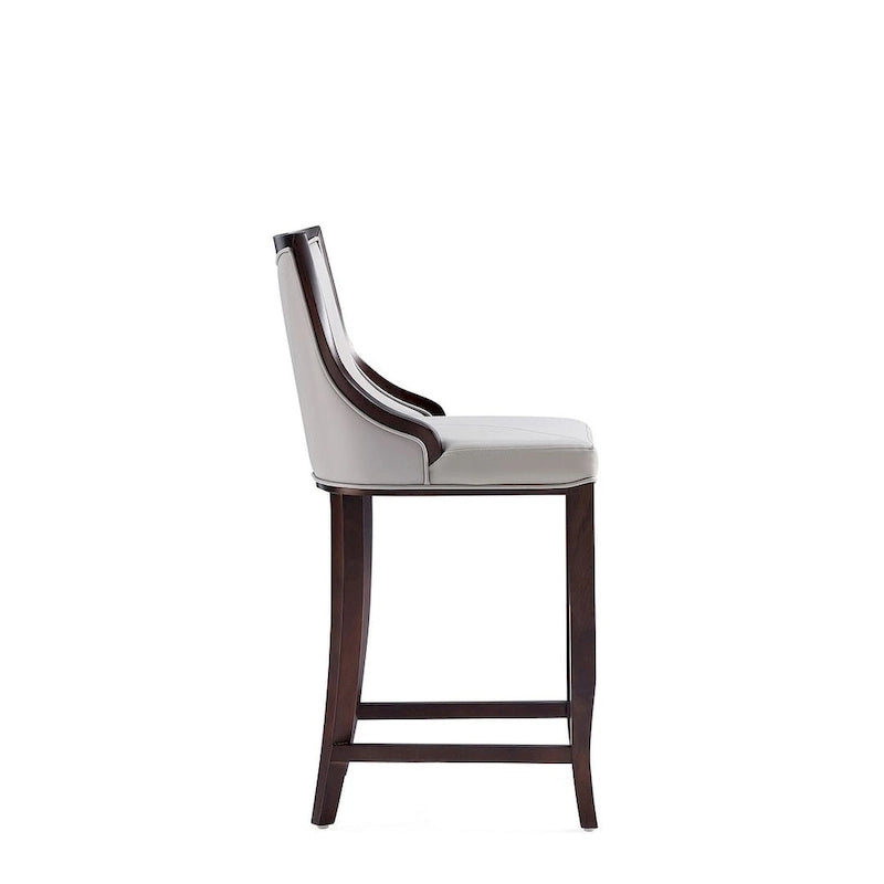 Tabouret de bar en bois de hêtre et noyer de 104 cm (lot de 3)