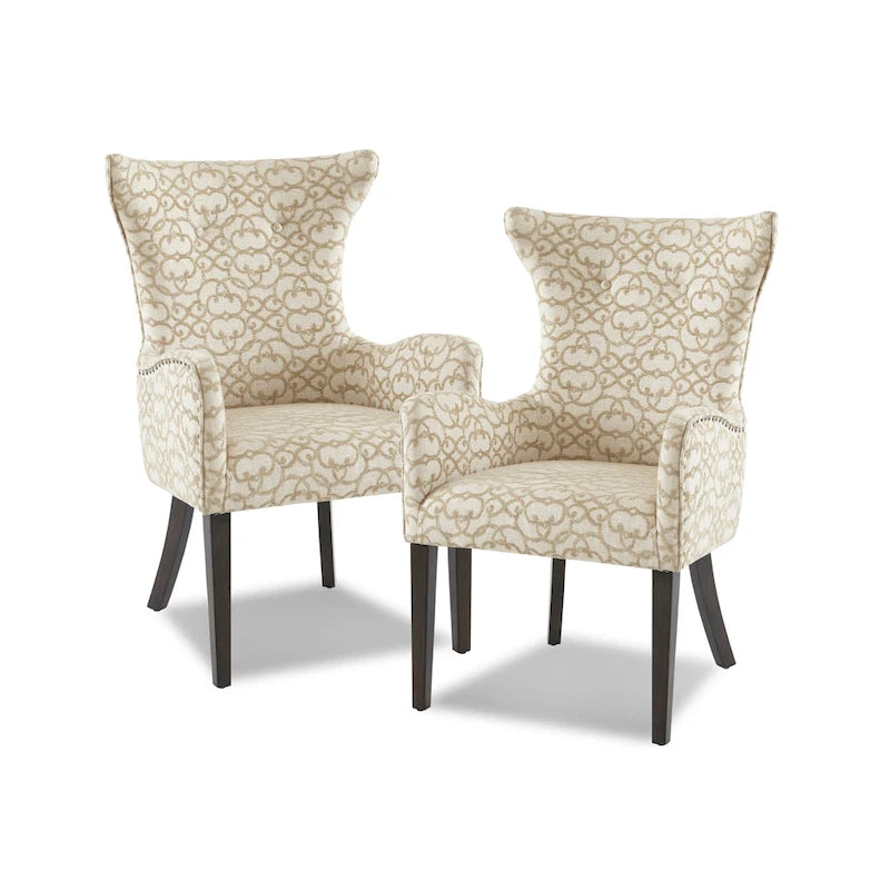 Arm Dining Chair (Set of 2) - 25w x 26.5d x 39.75h(2)