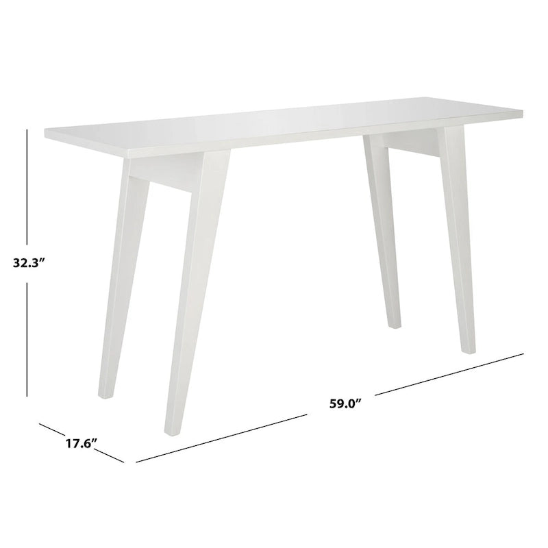 Oak Console - 59 x 17.6 x 32.3