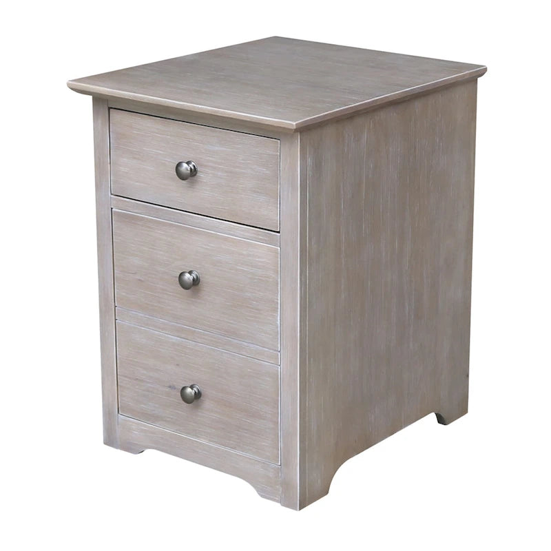 Classeur à deux tiroirs avec bureau et chaise