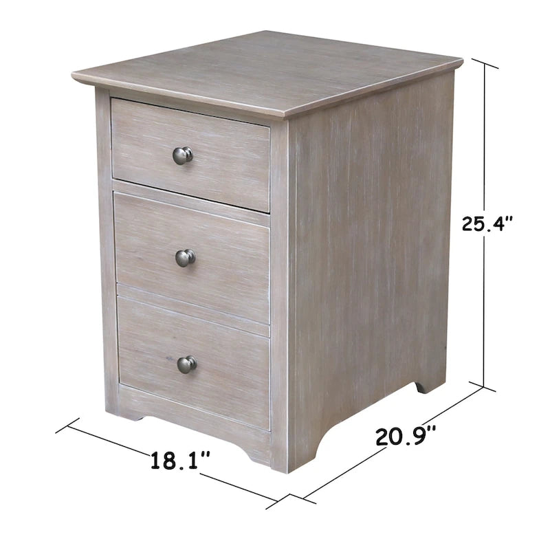 Classeur à deux tiroirs avec bureau et chaise
