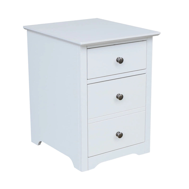 Classeur à deux tiroirs avec bureau et chaise